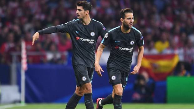 Morata marcó el primer gol de los 'Blues'