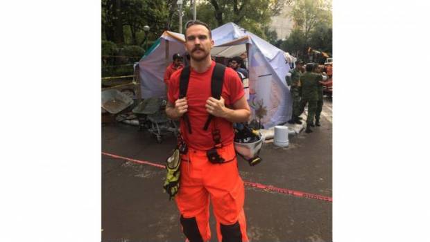 Paul Fitz estuvo trabajando en un edificio entre las calles Ámsterdam y Laredo de la colonia Condesa.