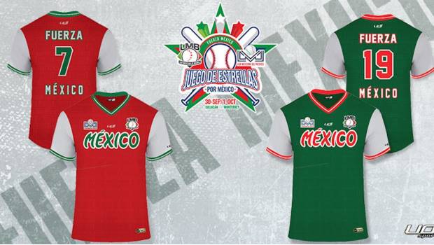 La LMB y la LMP dieron a conocer los uniformes de los Juegos de Estrellas 