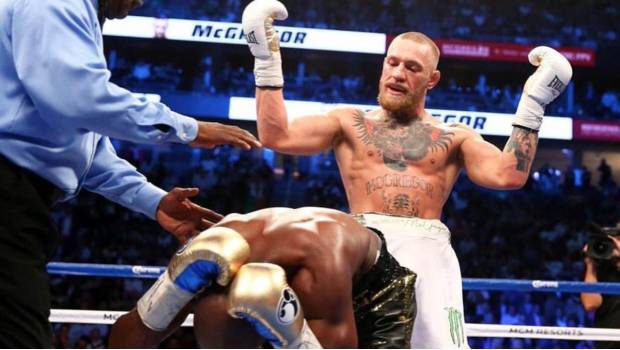 McGregor vs Mayweather.