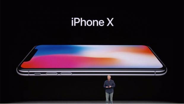 Presentación del iPhone X.