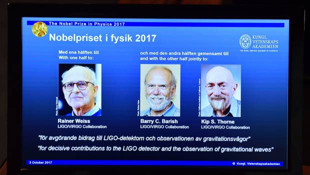 Obtienen Nobel de Física cazadores de ondas gravitacionales. Noticias en tiempo real