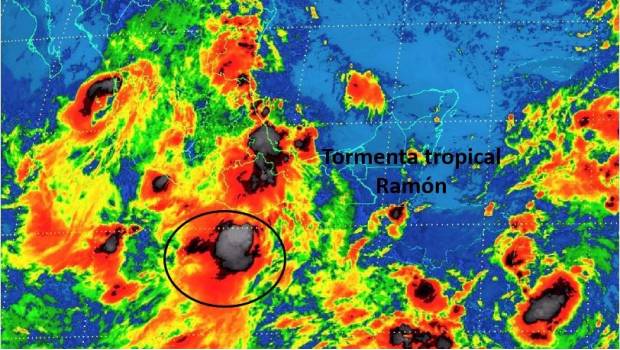 Se forma frente a costas de Oaxaca la tormenta tropical 'Ramón'. Noticias en tiempo real