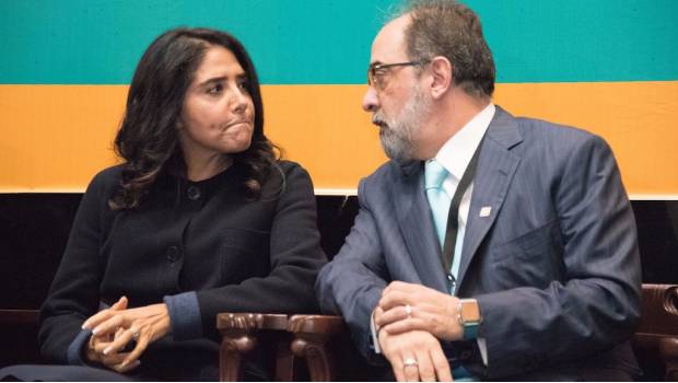 Alejandra Barrales (PRD) y Luis Castro (Panal)