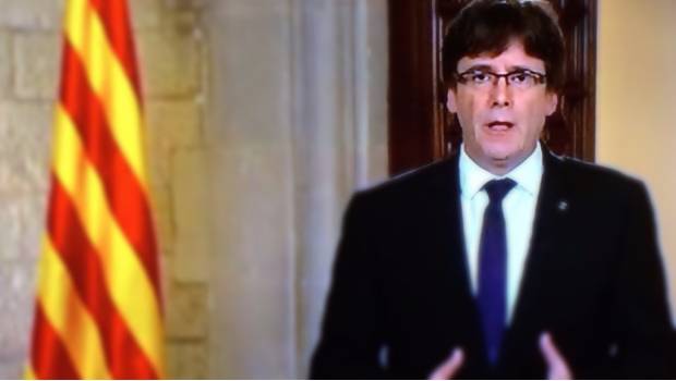 Carles Puigdemont, presidente de la Generalitat