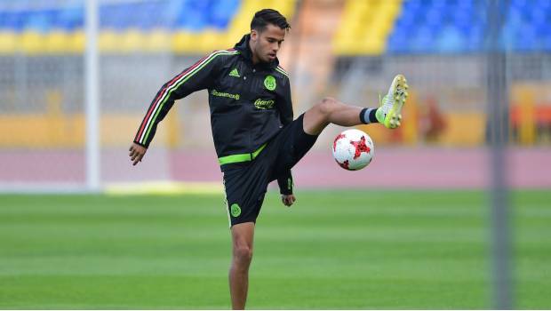 Diego Reyes se encuentra entrenado con la Selección 