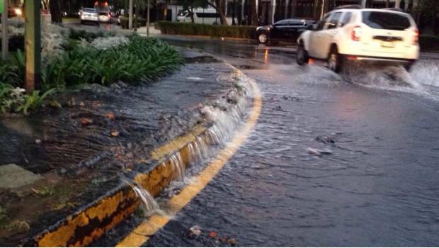 Fuga de agua en Polanco