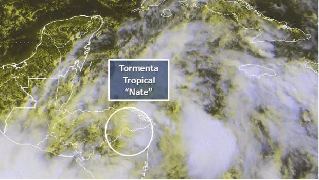 'Nate' podría tocar tierra en Quintana Roo este fin de semana. Noticias en tiempo real