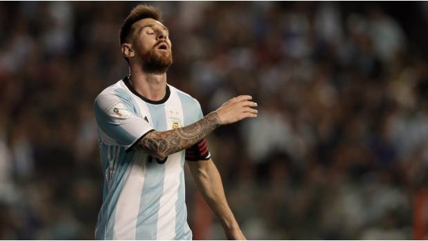 Messi corre riesgo de quedarse sin Mundial 