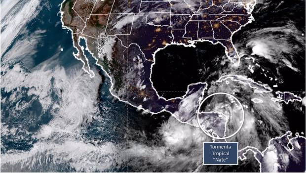 Tormenta "Nate" se acercará a Quintana Roo y Yucatán este viernes. Noticias en tiempo real