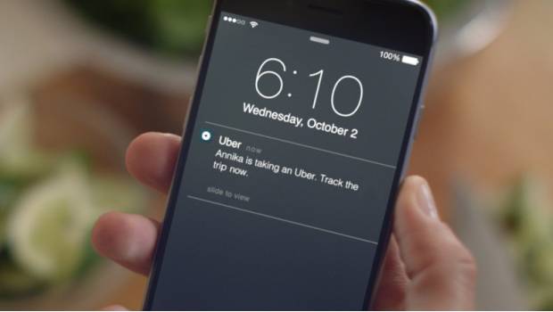 Uber tenía permiso de grabar la pantalla de un iPhone. Noticias en tiempo real
