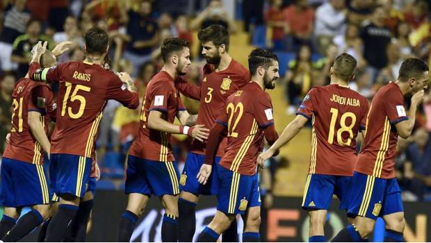 España consigue su boleto a Rusia 2018; Italia jugará el repechaje (VIDEO). Noticias en tiempo real