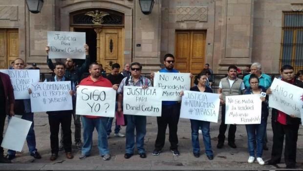 ¿Sigo yo?: Protestan por homicidio del periodista Edgar Daniel. Noticias en tiempo real