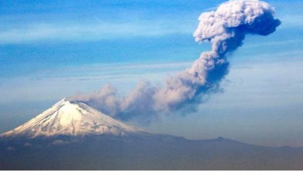 Prevén caída de ceniza volcánica en la ciudad de Puebla. Noticias en tiempo real