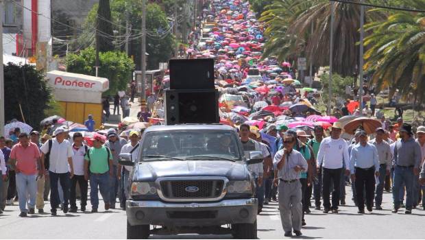 Prepara CNTE marcha y plantón en Oaxaca. Noticias en tiempo real
