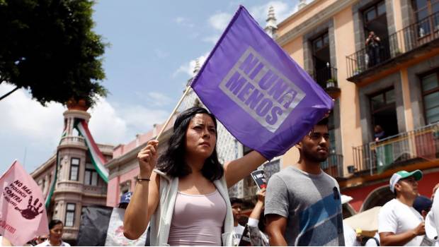 Marcha tras feminicidio de Mara Fernanda