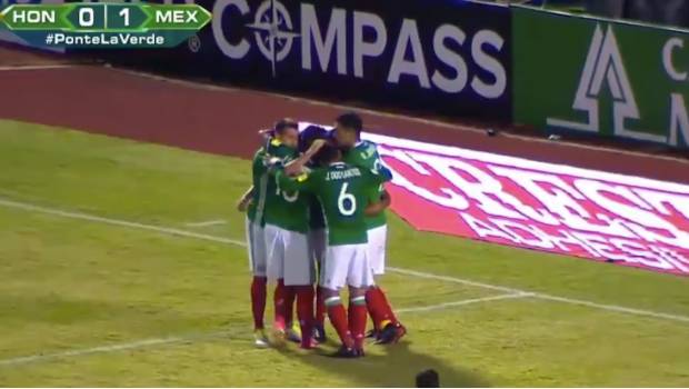 VIDEO: Oribe Peralta marca el primero del ‘Tri’ en San Pedro Sula. Noticias en tiempo real