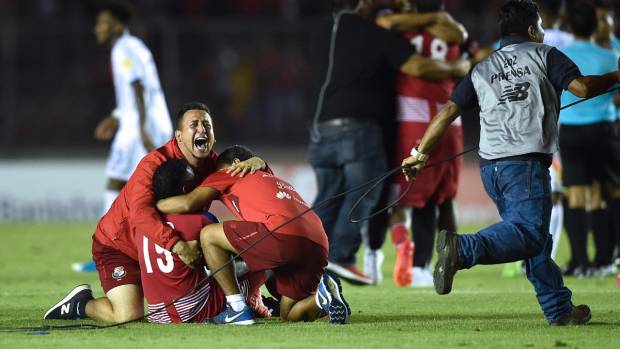 Panamá celebró con todo el pase al Mundial.