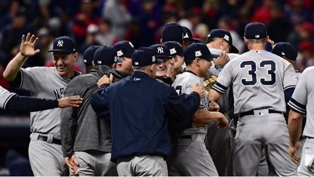 Yankees avanzó a la serie de campeonato de la LA