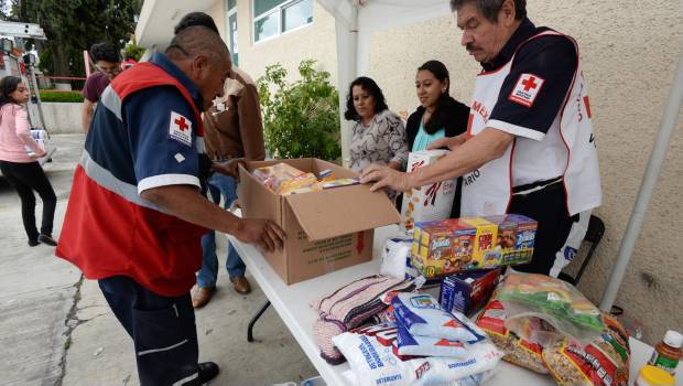 Cruz Roja cerrará centros de acopio el 18 de octubre. Noticias en tiempo real