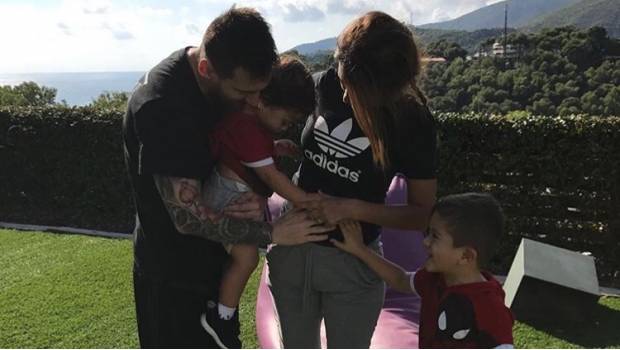 La familia Messi tendrá un Nuevo integrante