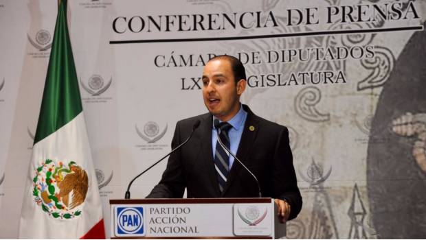 Marko Cortés, coordinador del PAN en la Cámara de Diputados