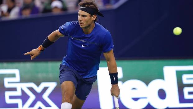 Nadal viene de perder la final en Shanghái