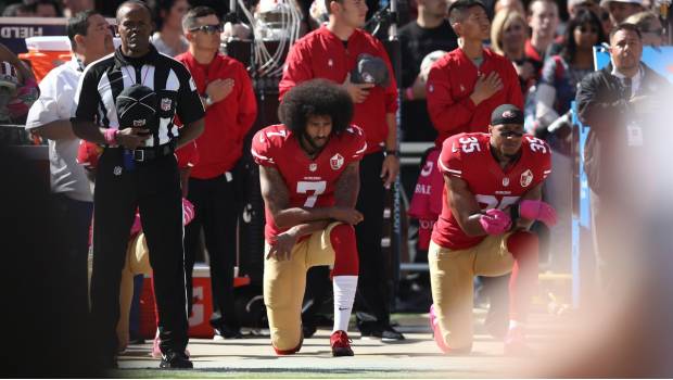 Las protestas fueron iniciadas por Colin Kaepernick.