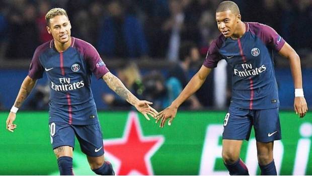 Neymar y Mbappé, dos genios del balón.