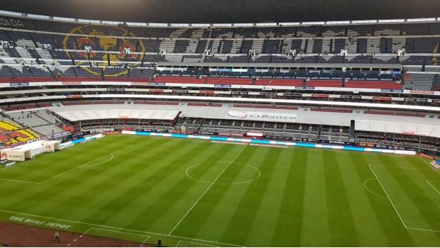 Estadio Azteca sufre más modificaciones previo al juego de NFL. Noticias en tiempo real