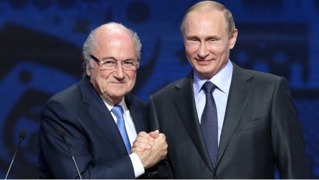 Blatter asistirá al Mundial Rusia 2018 por invitación de Putin. Noticias en tiempo real