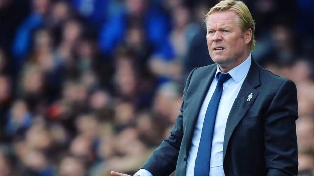 Ronald Koeman dirige al Everton.