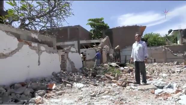 Habitantes de Oaxaca deben costear demolición de sus viviendas ante ineficiencia de autoridades. Noticias en tiempo real