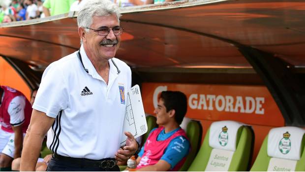 Ricardo Ferretti camina hacia la banca en el TSM.