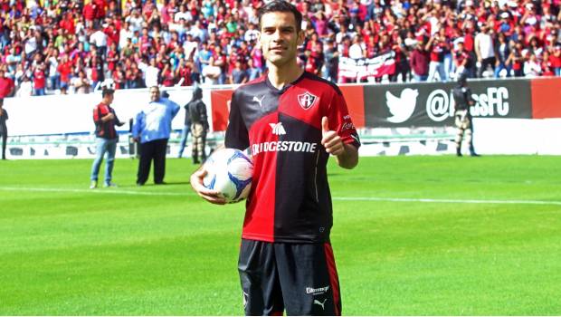 Rafael Márquez en su presentación con los Zorros.