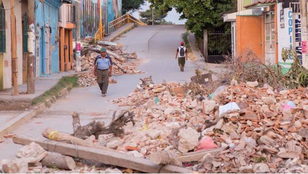 Sedatu ha entregado 62 mil tarjetas a damnificados por sismo en Oaxaca. Noticias en tiempo real