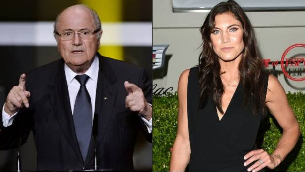 Blatter sobre acoso sexual a Solo: "Esa acusación es ridícula, es absurda". Noticias en tiempo real