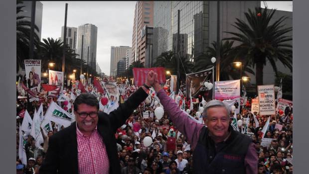 Ricardo Monreal y los medios electorales de López Obrador. Noticias en tiempo real