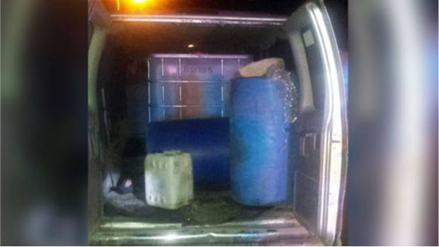 Detienen a sujeto con mil litros de gasolina robada en Hidalgo. Noticias en tiempo real