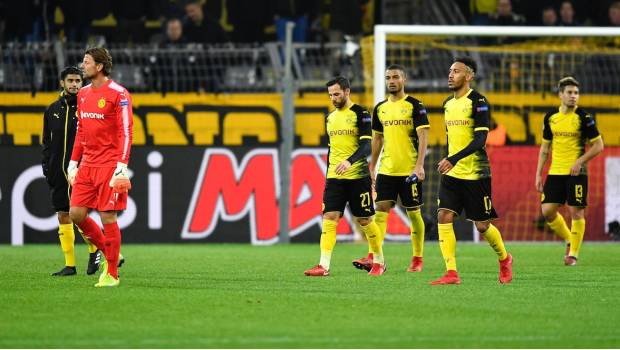 Borussia quedó eliminado de la Champions League 