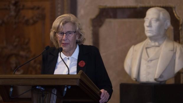 El gobierno de la Ciudad de M&eacute;xico entreg&oacute; a Manuela Carmena el reconocimiento y la medalla de &ldquo;Hu&eacute;sped Distinguida&rdquo;.