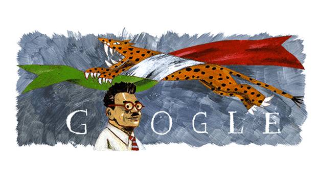 El doodle dedicado a José Clemente Orozco.