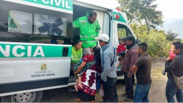 Brindan ayuda a desplazados de Chiapas. Noticias en tiempo real