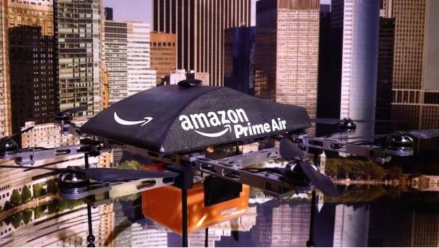 Amazon patenta sistema de "autodestrucción" de drones. Noticias en tiempo real