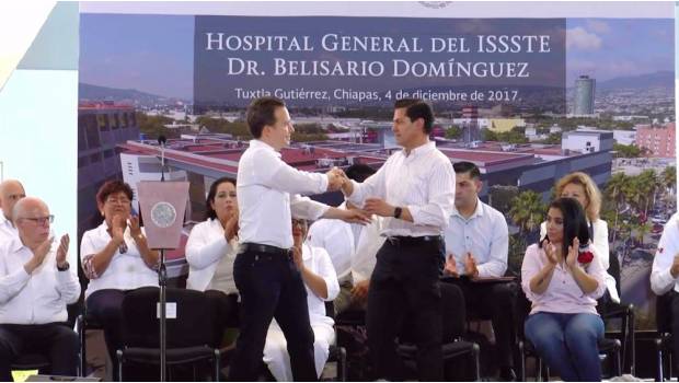 Inauguran hospital del ISSSTE en Chiapas. Noticias en tiempo real