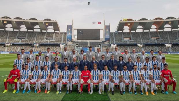 Pachuca se toma foto oficial para el Mundial de Clubes. Noticias en tiempo real