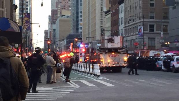 Pánico en Nueva York, tras explosión cerca de Times Square. Noticias en tiempo real