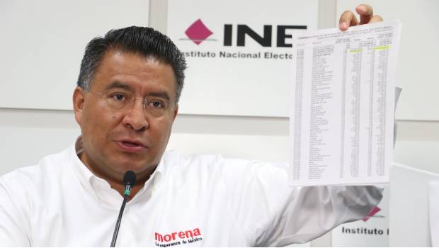 Morena denuncia ante INE y Fepade desvío de recursos a favor del PRI. Noticias en tiempo real