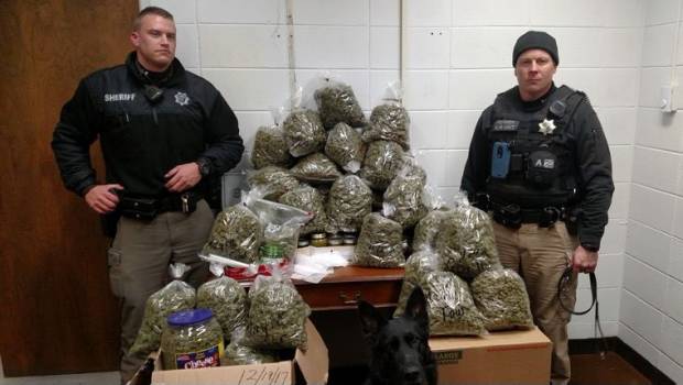 Los arrestan con 28 kilogramos de marihuana; era para “regalos de navidad”, explican. Noticias en tiempo real