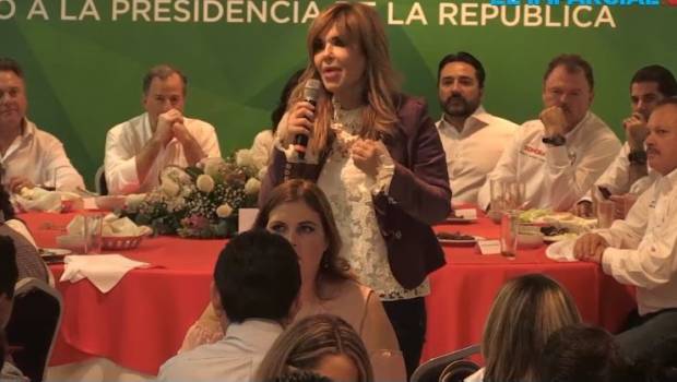 VIDEO: Gobernadora de Sonora canta en apoyo de Meade. Noticias en tiempo real